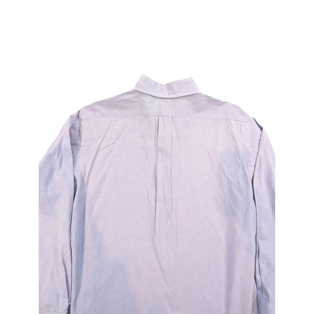 Polo Ralph Lauren Mens Lavender Yarmouth 16 34/35 Oxford Shirt Long Sleeve Flesh
